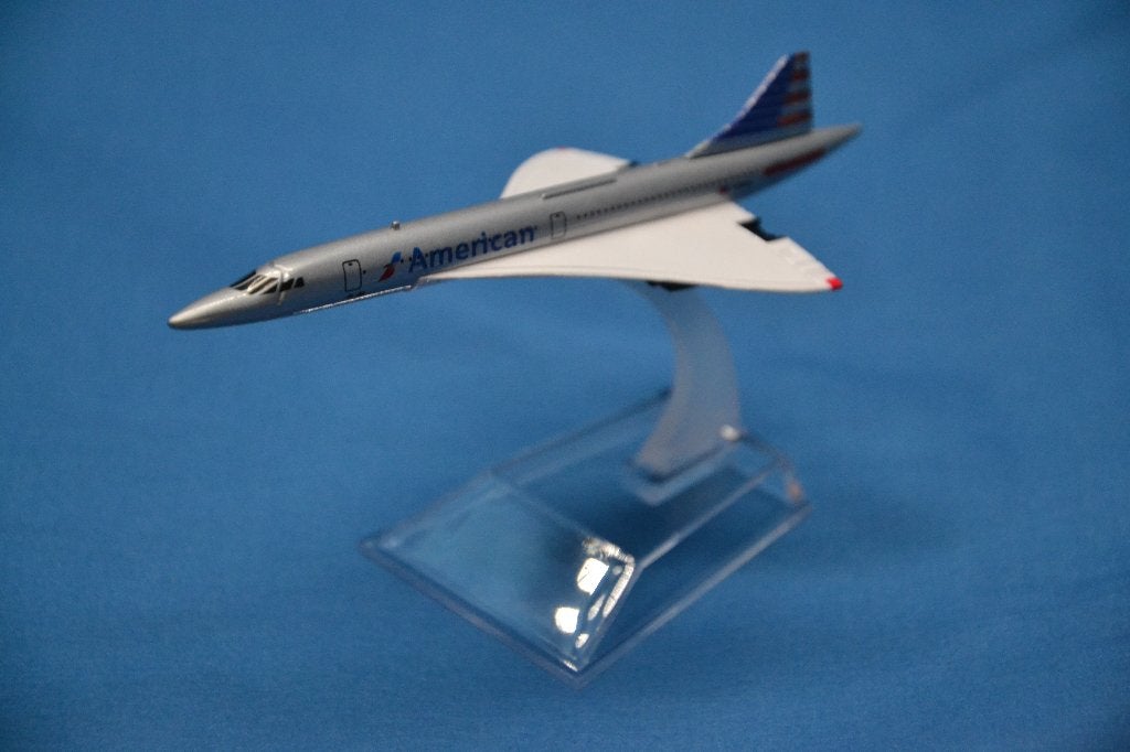 Concorde American Airlines (metaal) Nieuw), Verzamelen, Luchtvaart en Vliegtuigspotten, Schaalmodel, ., Nieuw, Ophalen of Verzenden