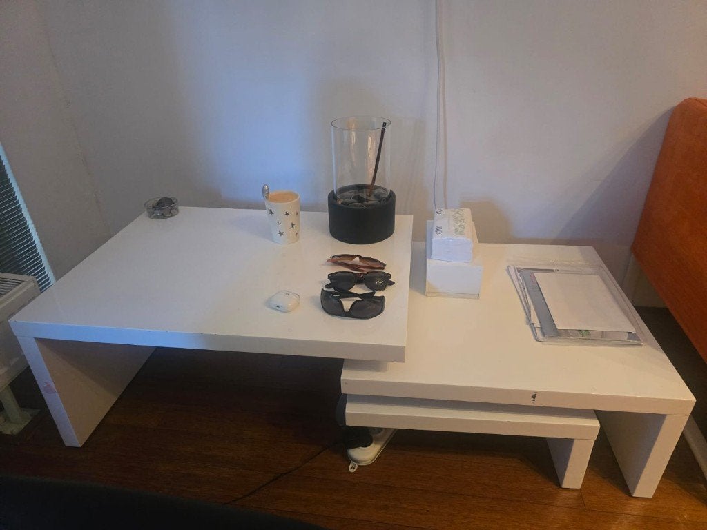 Tafel kleine maat met 3 niveaeu, Ophalen, 100 tot 150 cm, Nieuw, 50 tot 100 cm