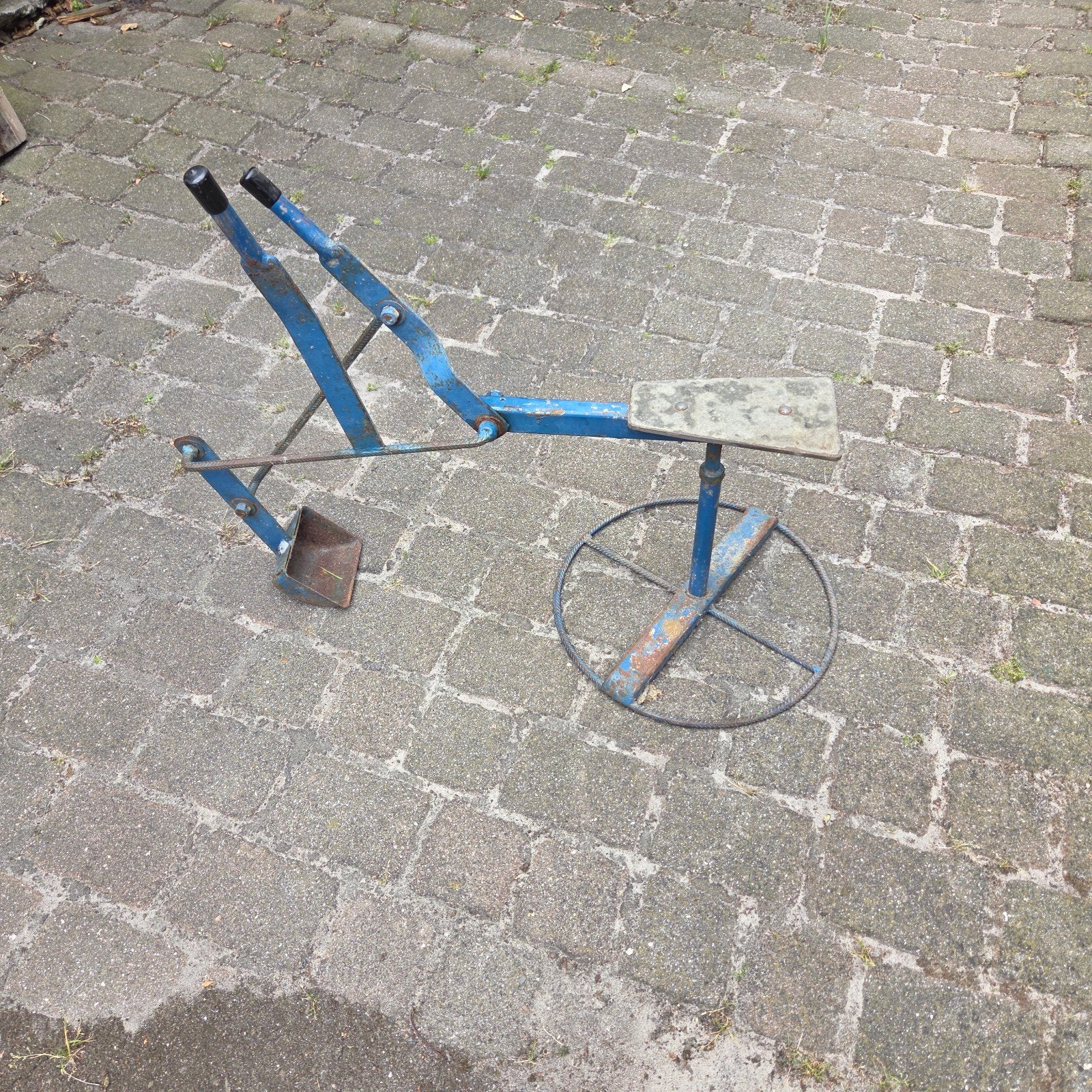 Speelgoed graafmachine, Ophalen, Gebruikt