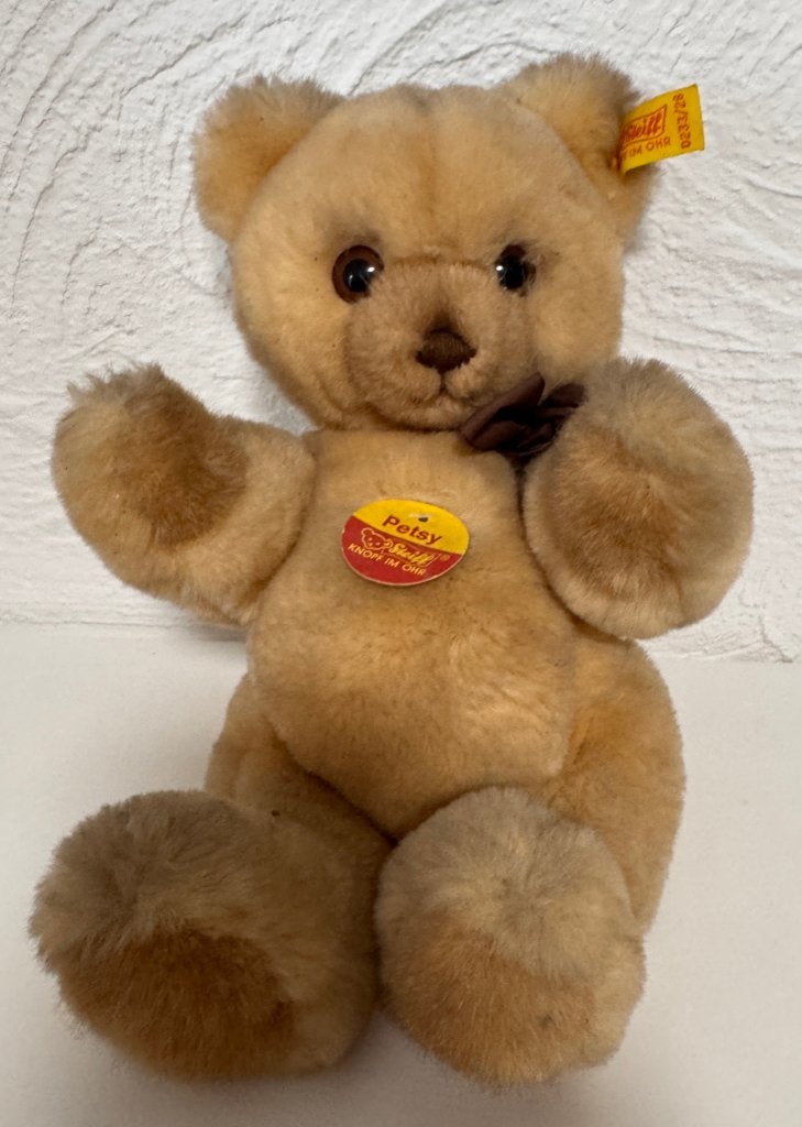 pluche beer Steiff Petsy, Verzamelen, Ophalen of Verzenden, Zo goed als nieuw, Stoffen beer, Steiff