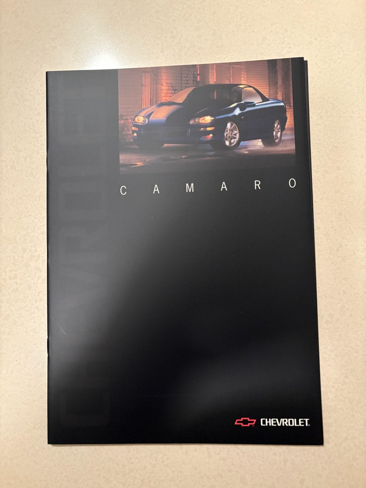 Chevrolet Camaro brochure in nieuwstaat, Ophalen of Verzenden, Nieuw, Chevrolet