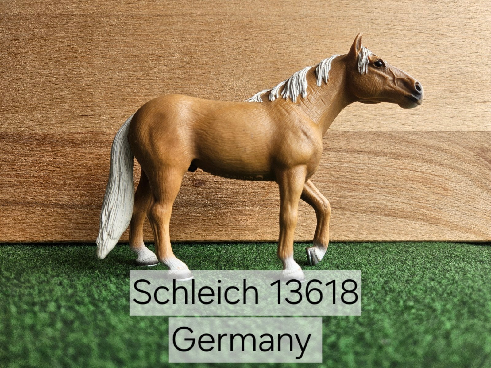 Schleich 13618 Palomino hengst uit 2007, Ophalen of Verzenden, Zo goed als nieuw, Paard, Beeldje of Figuurtje