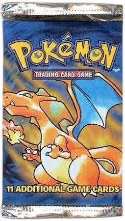 Pokémon Base Set (Unlimited): Booster Pack (Heavy) Charizard, Hobby en Vrije tijd, Ophalen of Verzenden, Nieuw, Booster