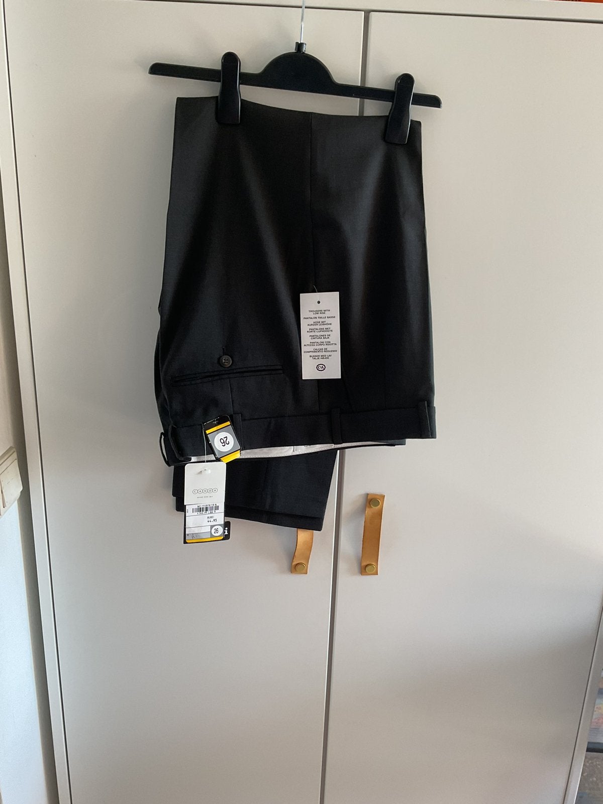Nieuwe heren pantalon. Merk Canda. Maat 26(56/58), Kleding | Heren, Ophalen of Verzenden, Nieuw, Maat 56/58 (XL), Zwart