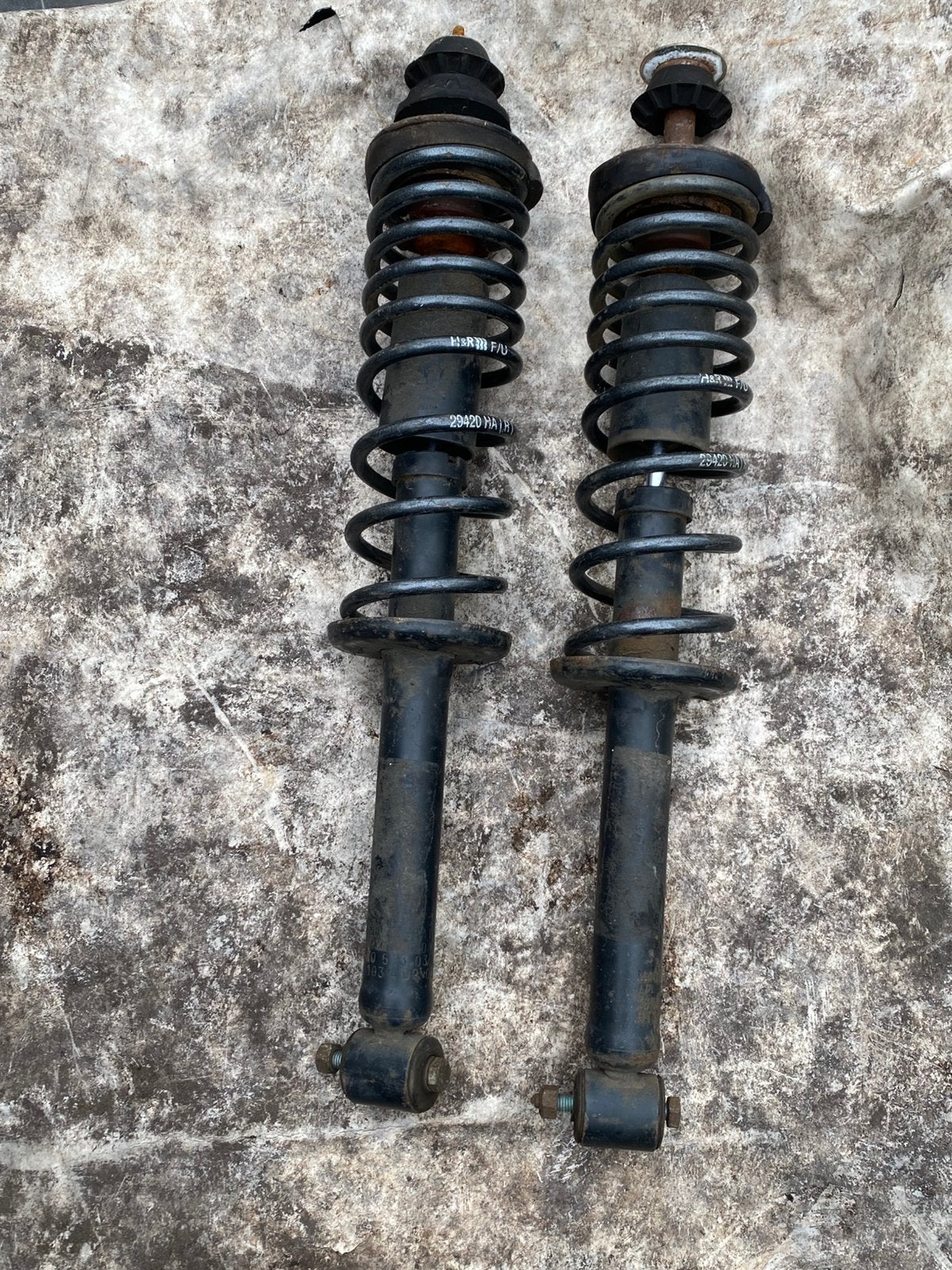 2schokdempers vw polo, Auto-onderdelen, Ophalen of Verzenden, Gebruikt, Volkswagen