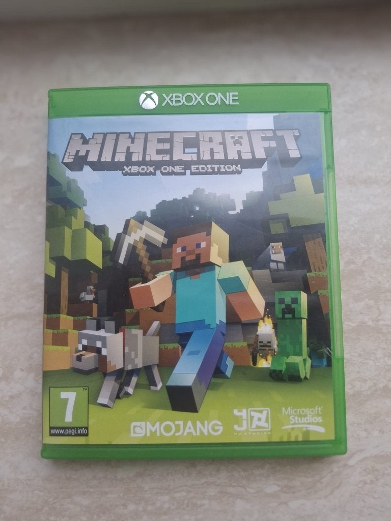 Minecraft Xbox One – €12, Avontuur en Actie, Ophalen of Verzenden, Zo goed als nieuw, 3 spelers of meer