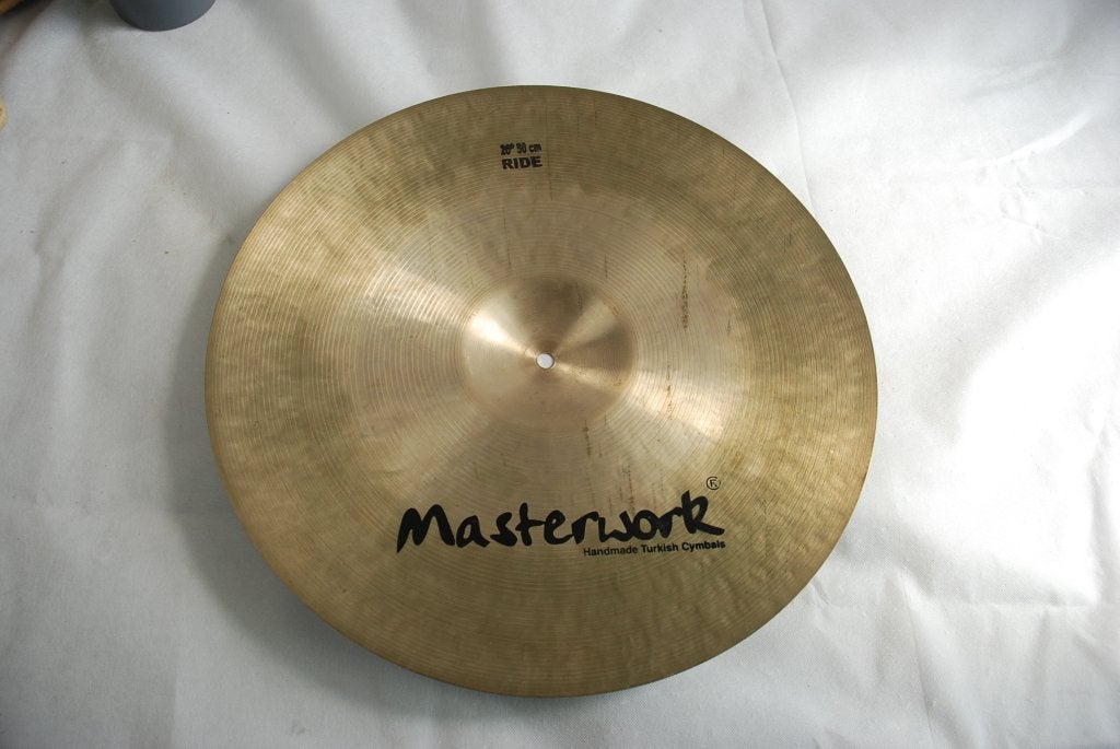 Masteerwork Custom ride bekken 2425gr. 20 inch <24240900>, Gebruikt, ., Drums of Percussie, Ophalen of Verzenden