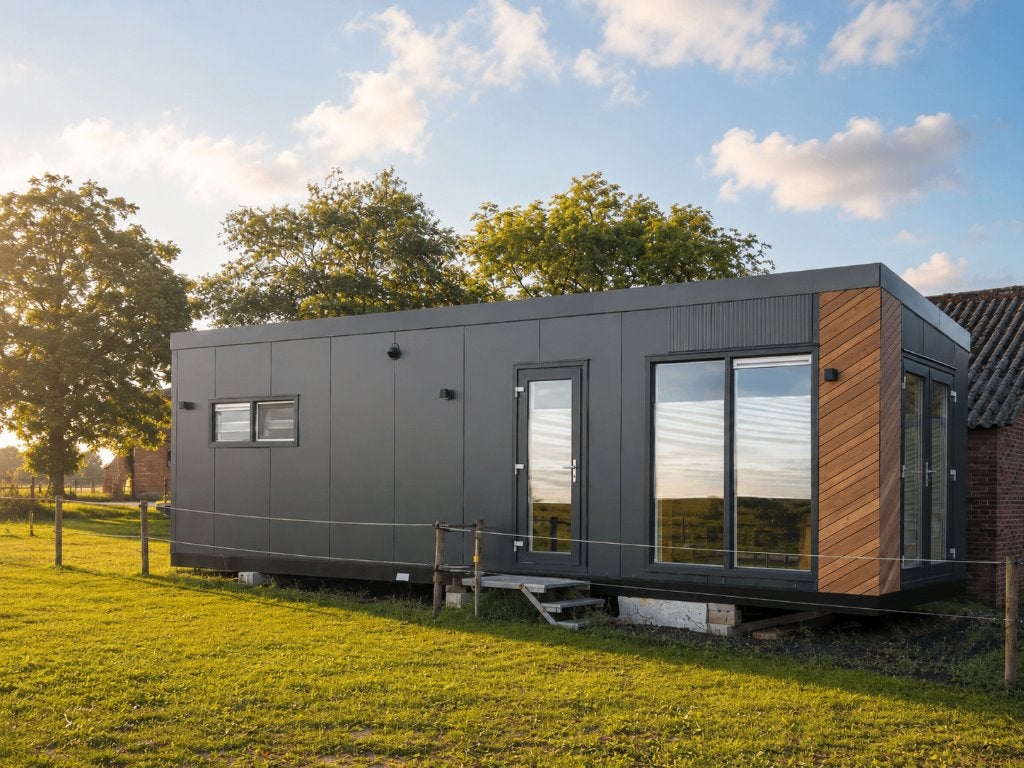 Tinyhouse, tiny house, mantelzorgwoning, Caravans en Kamperen, Stacaravans, Tot en met 2