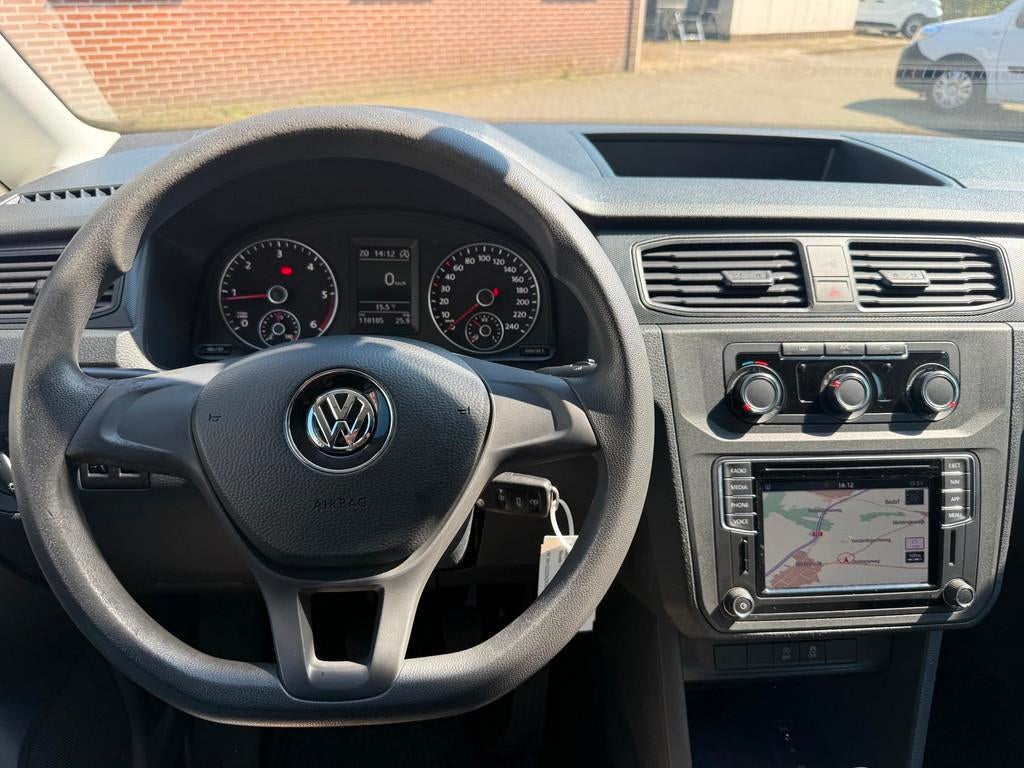 Volkswagen Caddy 2.0 TDI L2H1 Maxi navi carplay airco, Auto's, 730 kg, Gebruikt, Euro 6, 4 cilinders