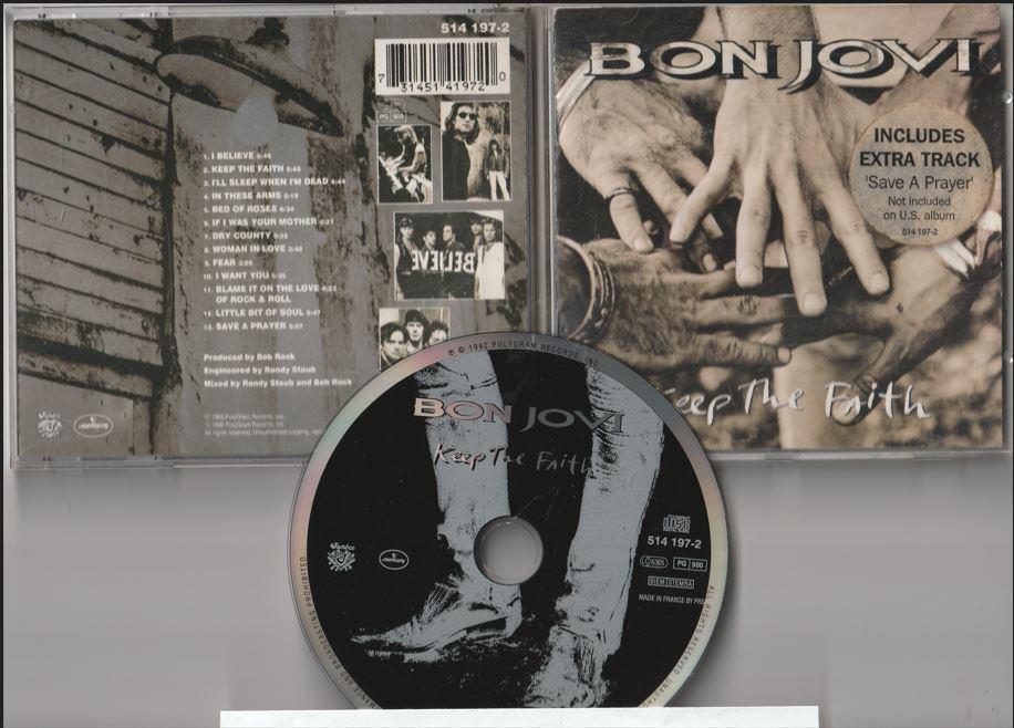 Bon Jovi - Keep The Faith, Ophalen of Verzenden, Gebruikt, Poprock