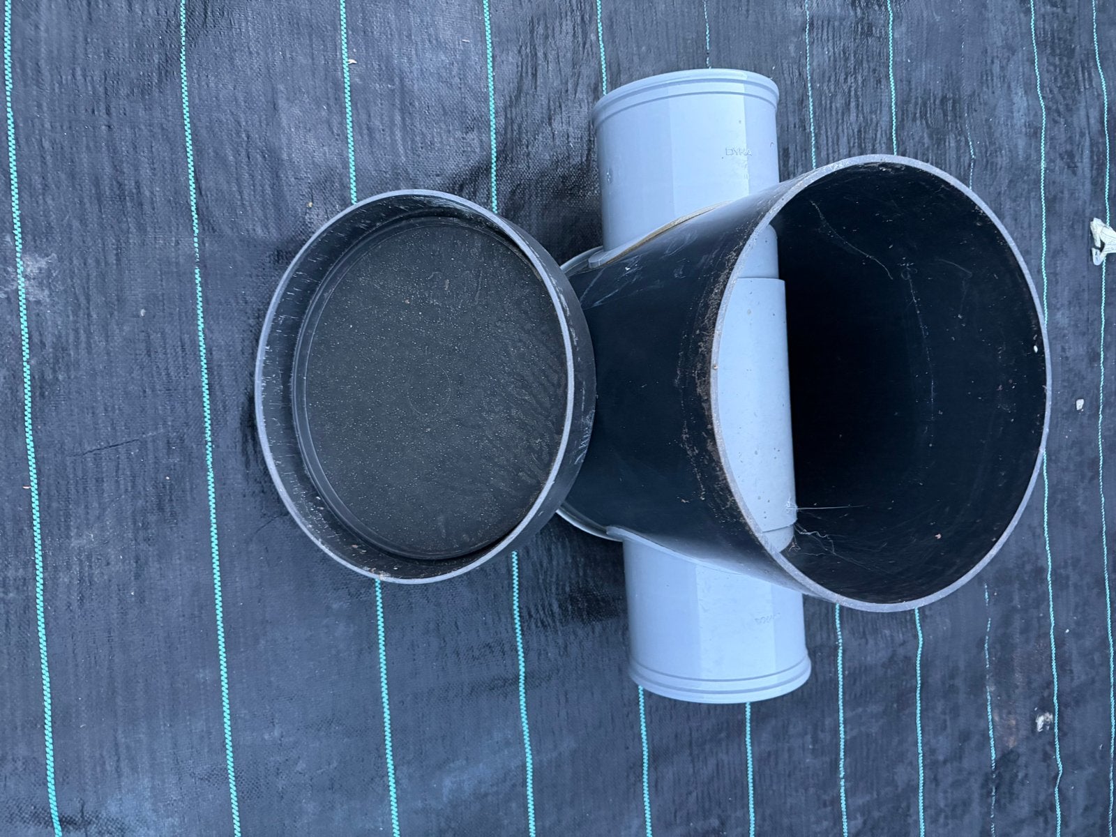 Pvc afvoerput inspectieput *, Doe-het-zelf en Verbouw, Buizen en Afvoer, Ophalen, Afvoer, Gebruikt, Pvc