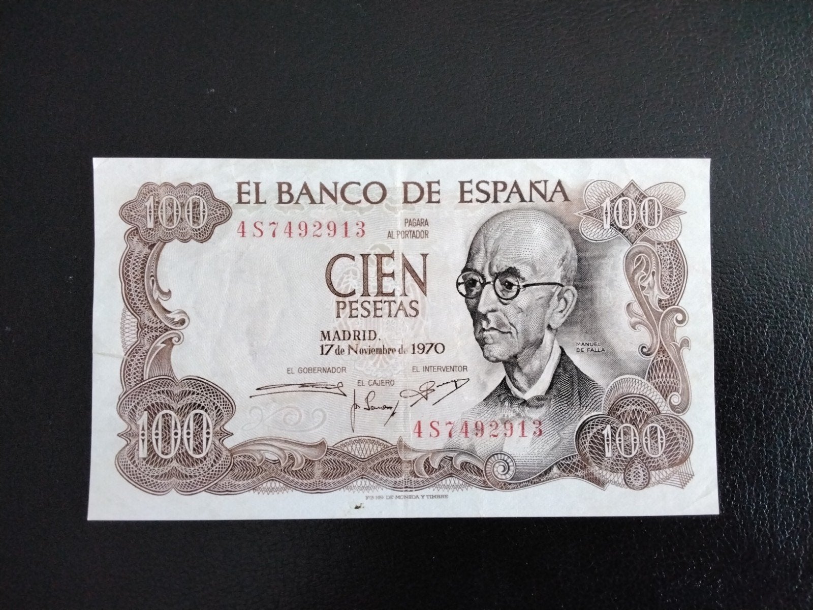 Spanje 100 pesetas biljet, Verzenden, Overige landen, Los biljet