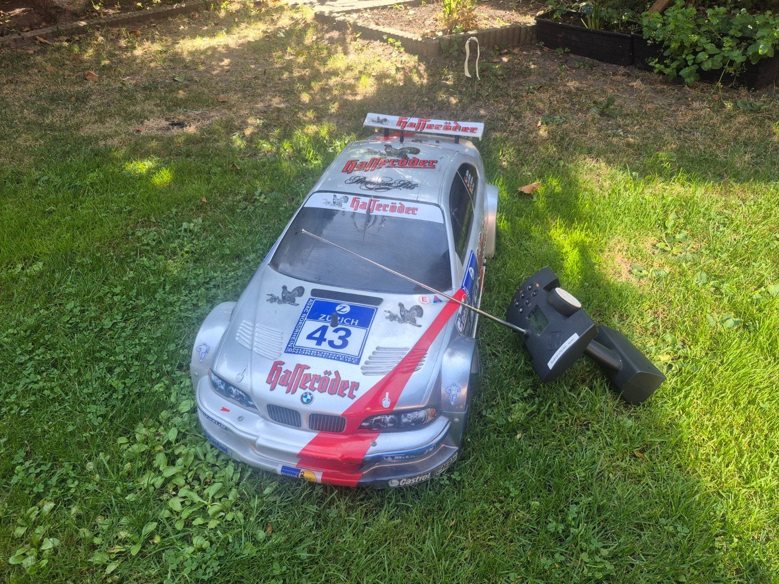 Carson BMW M3 GTR 1:5 – 32010 – Benzine – Zeldzaam model, Ophalen of Verzenden