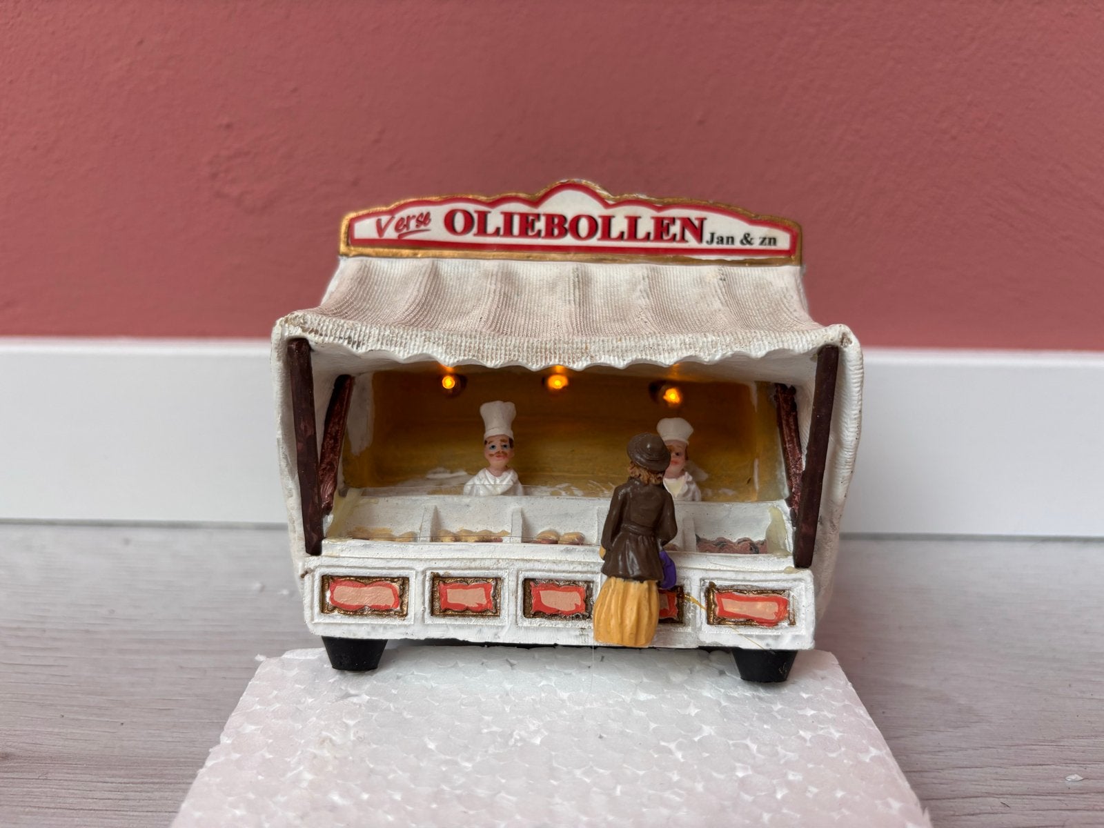 Nostalgische Oliebollenkraam Decoratie, Ophalen of Verzenden, Gebruikt