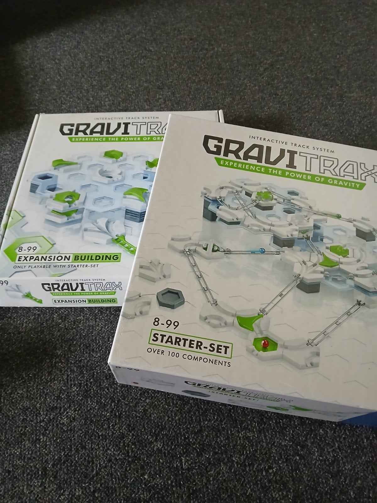 gravitrax base set + 3 coole uitbreidingen. 125 Euro waard, Ophalen of Verzenden, Zo goed als nieuw, Overige merken