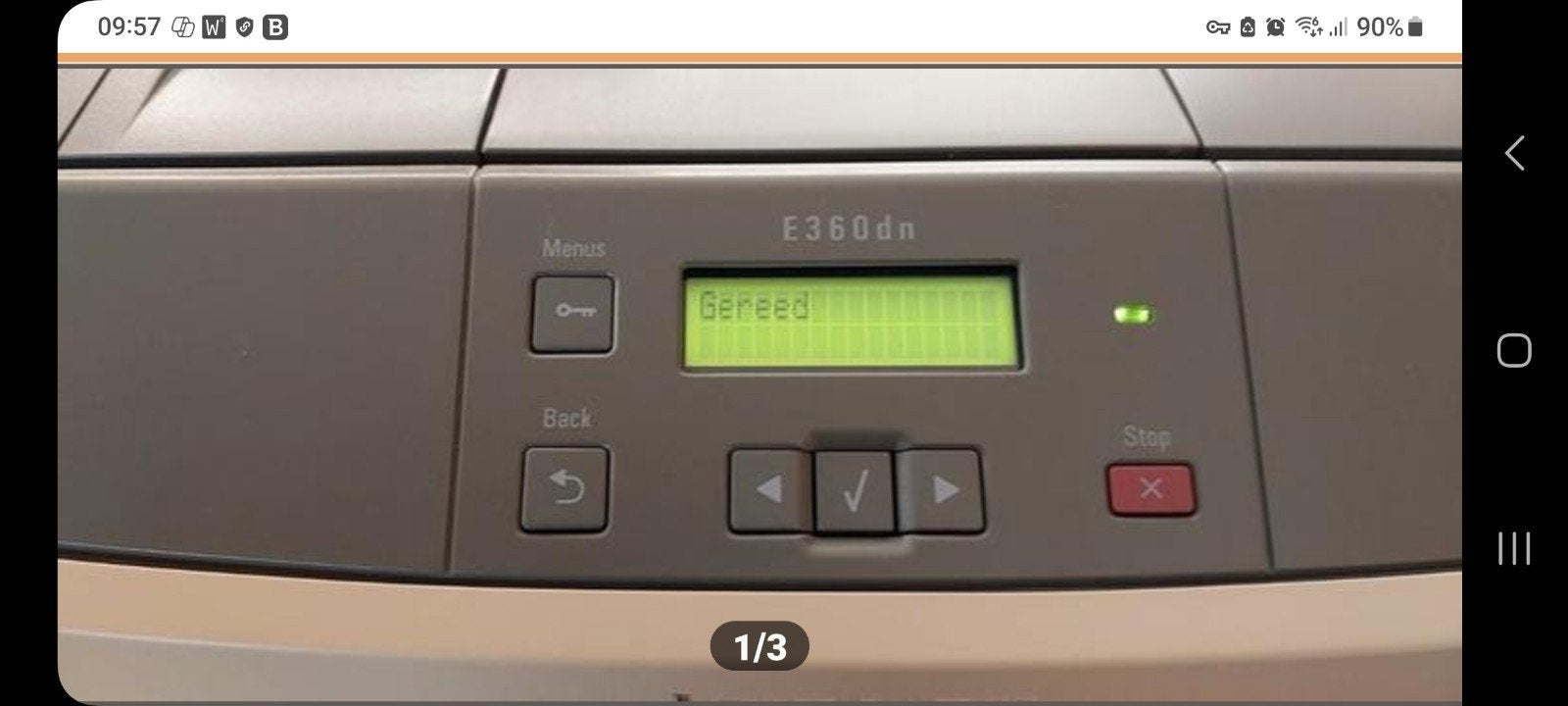 Lexmark E360dn Laserprinter - Goede staat, incl. toner, Computers en Software, Ophalen
