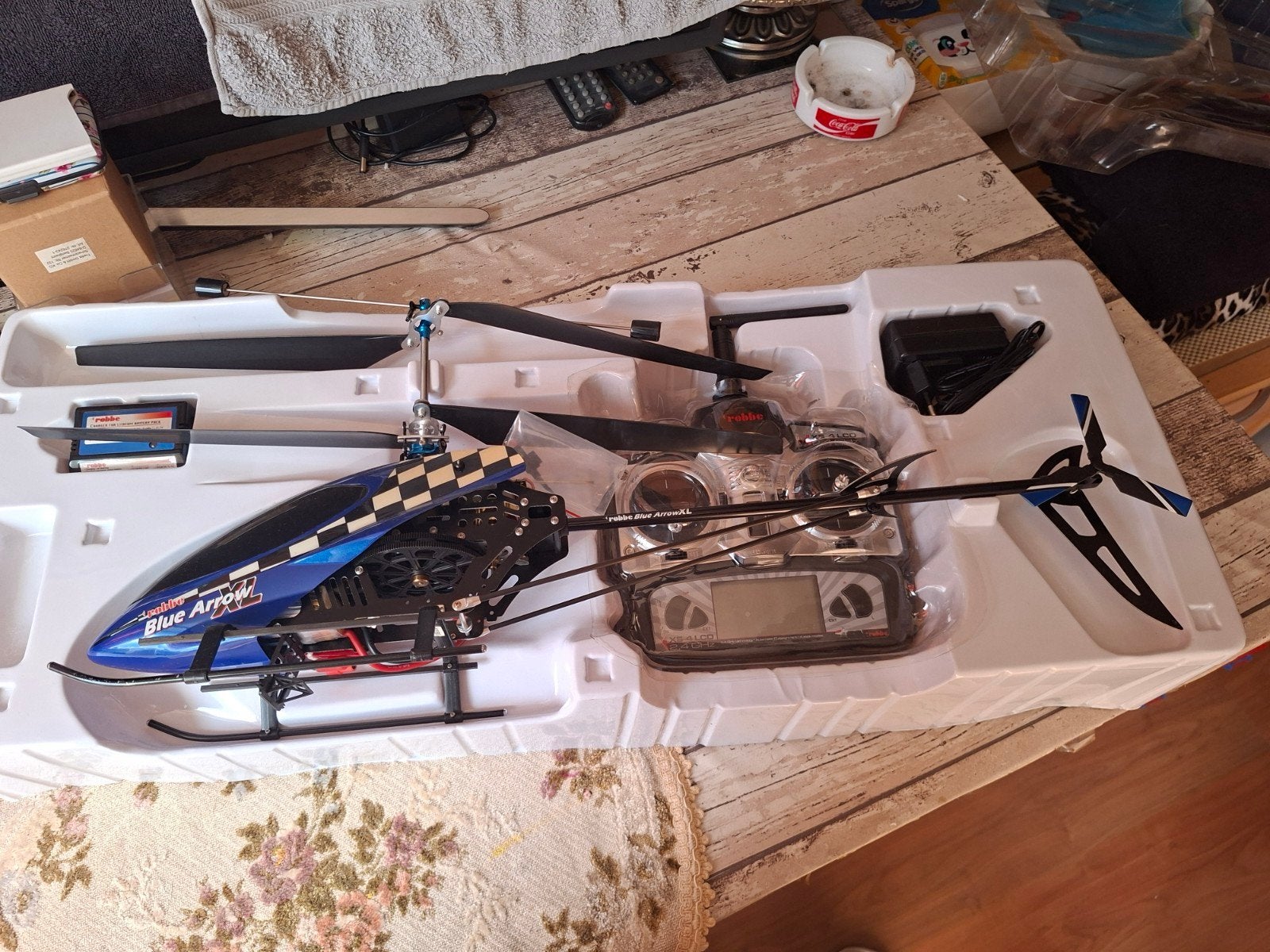 Bestuurbaar helikopter, Ophalen, Nieuw