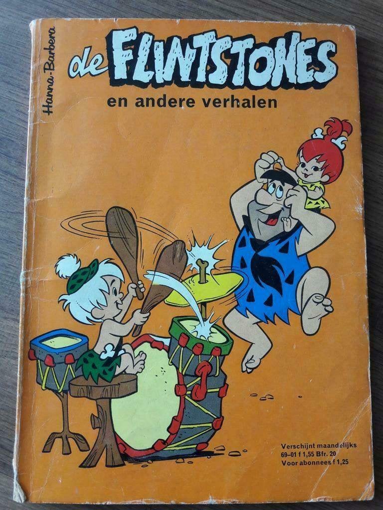 De Flinstones en andere verhalen 69-01, Gelezen, Eén stripboek, Ophalen of Verzenden, Hanna-Barbera