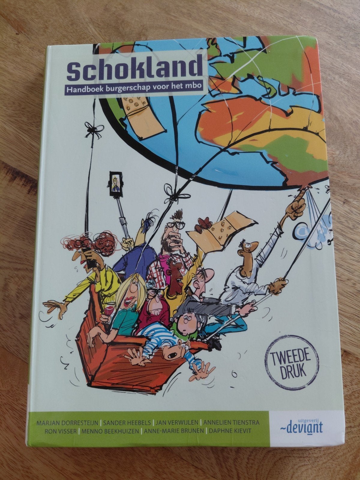 Schokland: Handboek burgerschap voor het mbo (Tweede Druk), Boeken, Overige vakken, Ophalen of Verzenden, Zo goed als nieuw, Marjan Dorresteijn, Sander Heebels, Jan Verwijlen