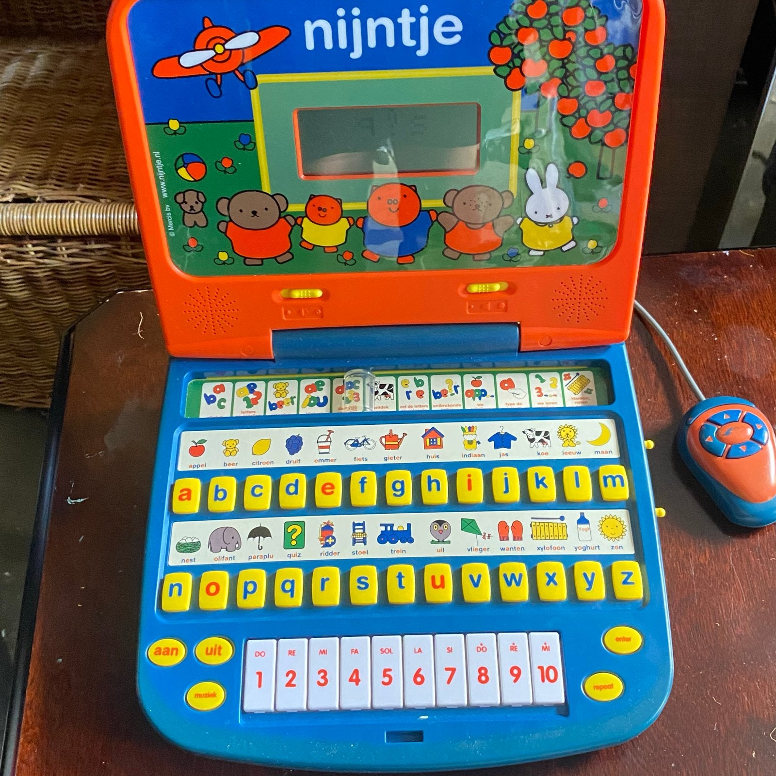 Nijntje Laptop Educatief Speelgoed met Muis, Ophalen of Verzenden, Gebruikt, Taal en Lezen, Met geluid