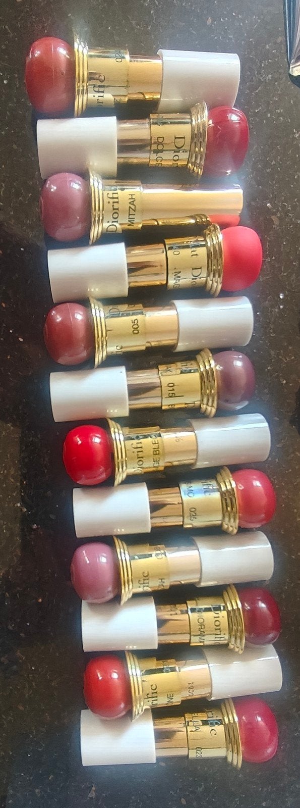 Partij Dior Diorific lipsticks - Diverse kleuren, Lippen, Verzenden, Zo goed als nieuw, Make-up