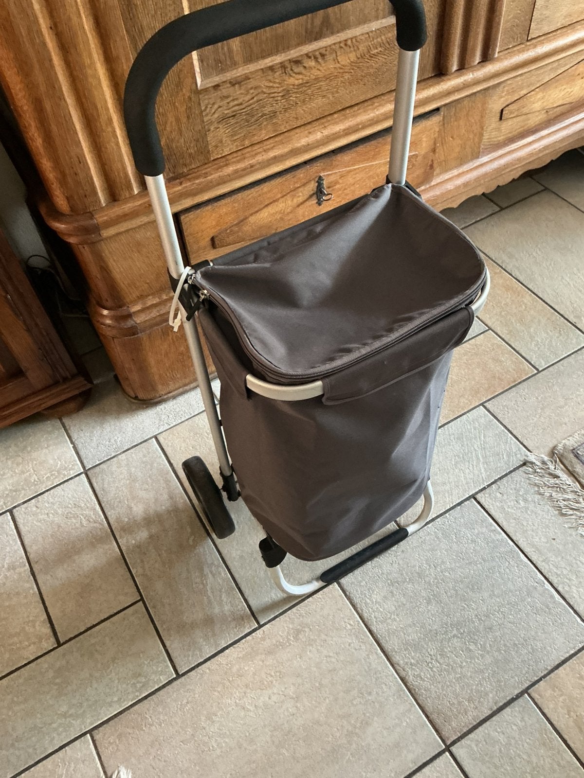 Boodschappen trolley, Ophalen, 30 cm of meer, Zo goed als nieuw, 75 cm of meer