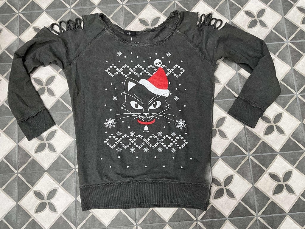 Trui kat met muts Merk Alchemy England Maat XL, Trui kat met muts Merk Alchemy England Maat XL, Nieuw, Ophalen of Verzenden, Kleding