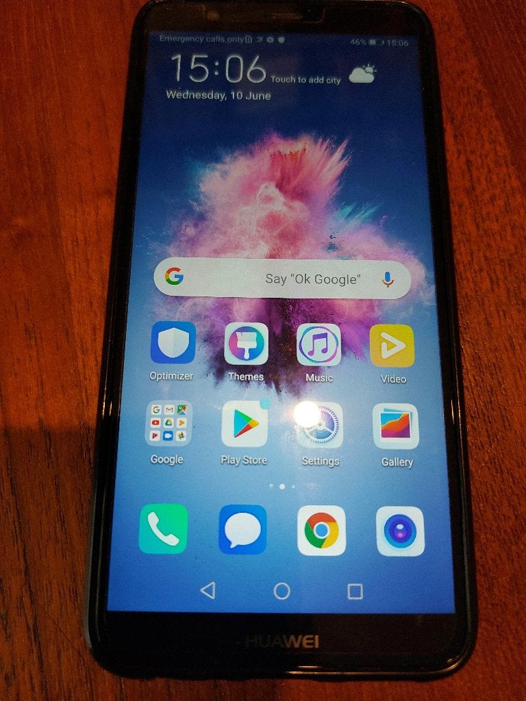 Goed werkende Huawei P smart, zwart, Gebruikt, Zwart, Ophalen of Verzenden, Zonder simlock