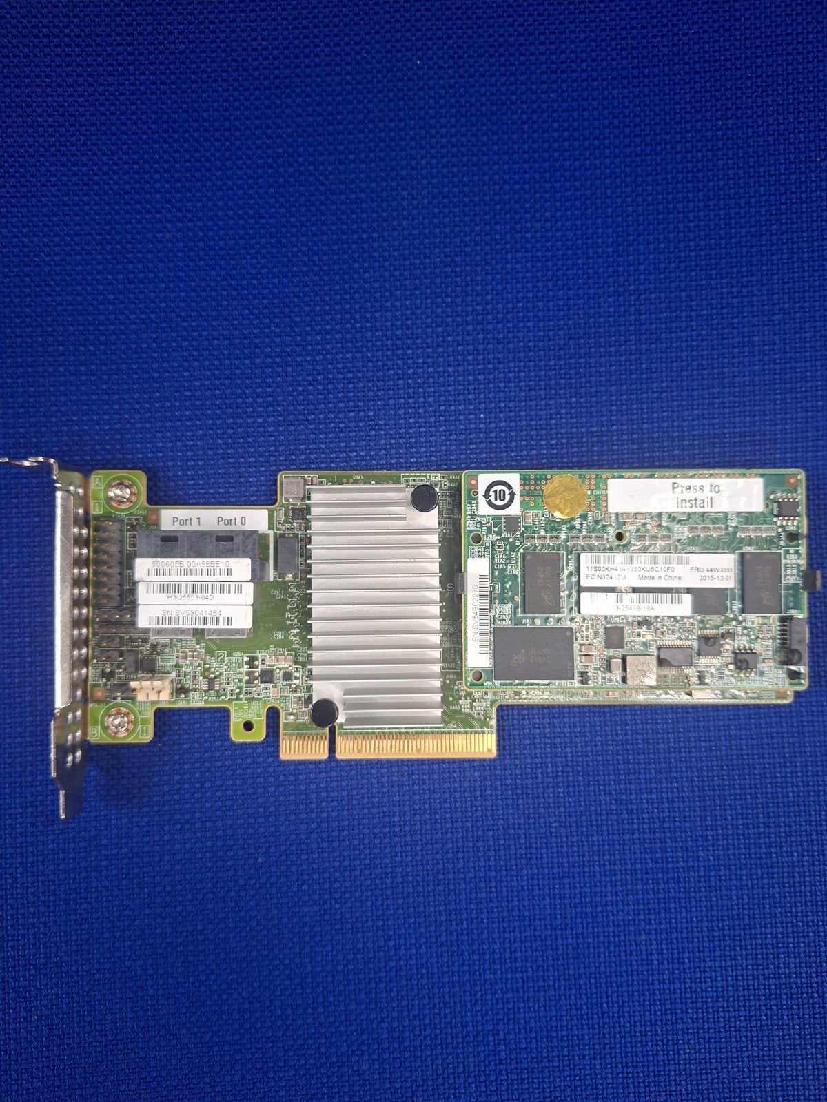 Broadcom LSI MegaRAID 9361-8i 8-poorts RAID-controller, Computers en Software, Netwerkkaarten, Gebruikt, Niet van toepassing, Niet van toepassing