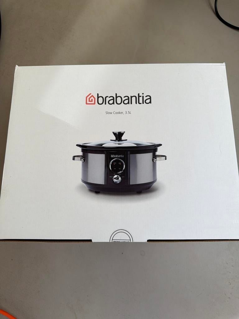 Brabantia Slowcooker 3.5L - Nieuw in doos, Ophalen of Verzenden, Nieuw