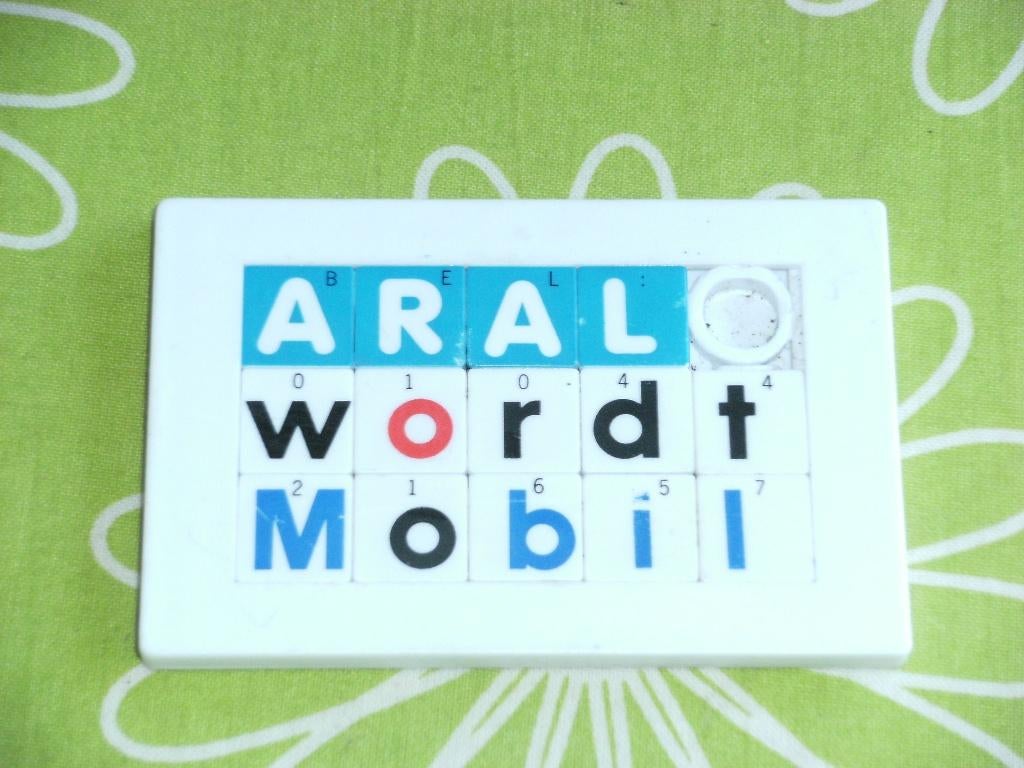 Schuifpuzzel Aral wordt Mobil, Ophalen of Verzenden, Zo goed als nieuw