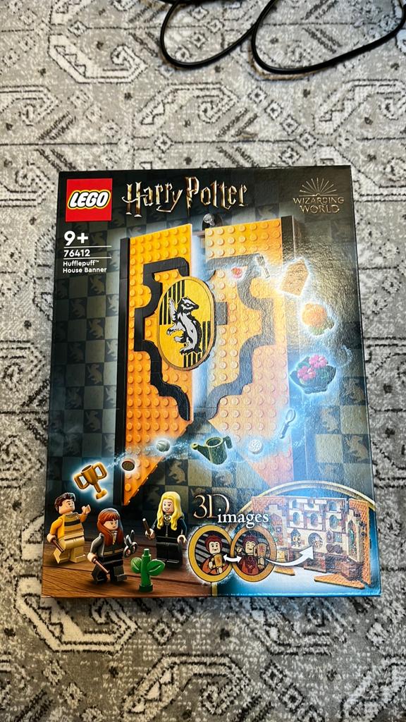 LEGO - Harry Potter 76412 Hufflepuff Huisvaandel Nieuw, Lego, Ophalen of Verzenden, Complete set, Ongeopend/sealed
