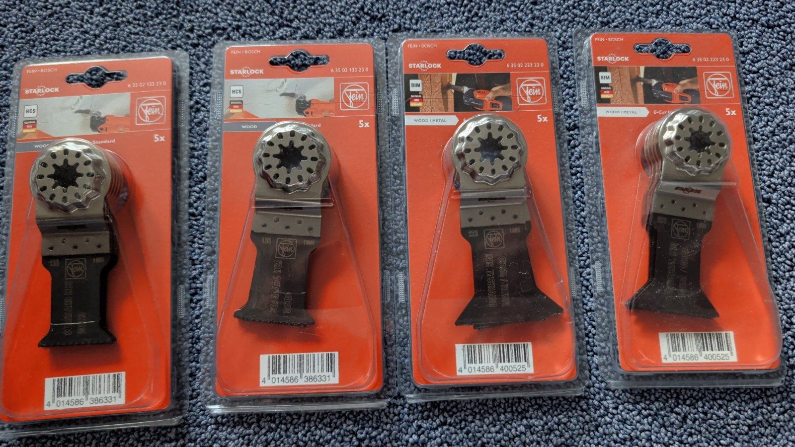 Fein Starlock E-Cut zaagbladen voor multitool, Ophalen of Verzenden, Nieuw, Overige typen, Fein