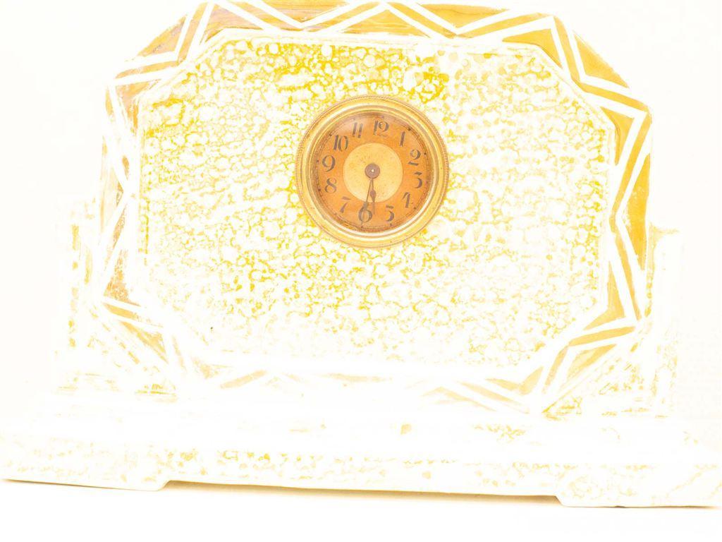 Porseleinen Klokstel 35094, Ophalen of Verzenden, Gebruikt, Wandklok
