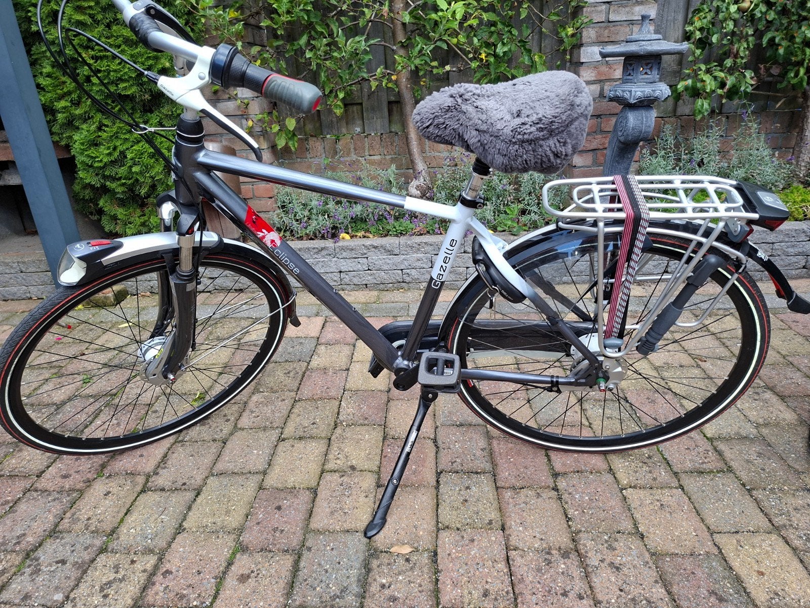 Gazelle Eclipse Herenfiets - Zo goed als nieuw, Fietsen en Brommers, Fietsen | Dames | Damesfietsen, Ophalen, Velgrem, 47 tot 50 cm