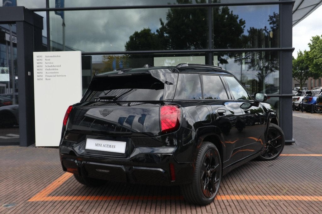 MINI Aceman E John Cooper Works Uitvoering | M Pakket | Pano, Stof, Zwart, Zwart, Aceman