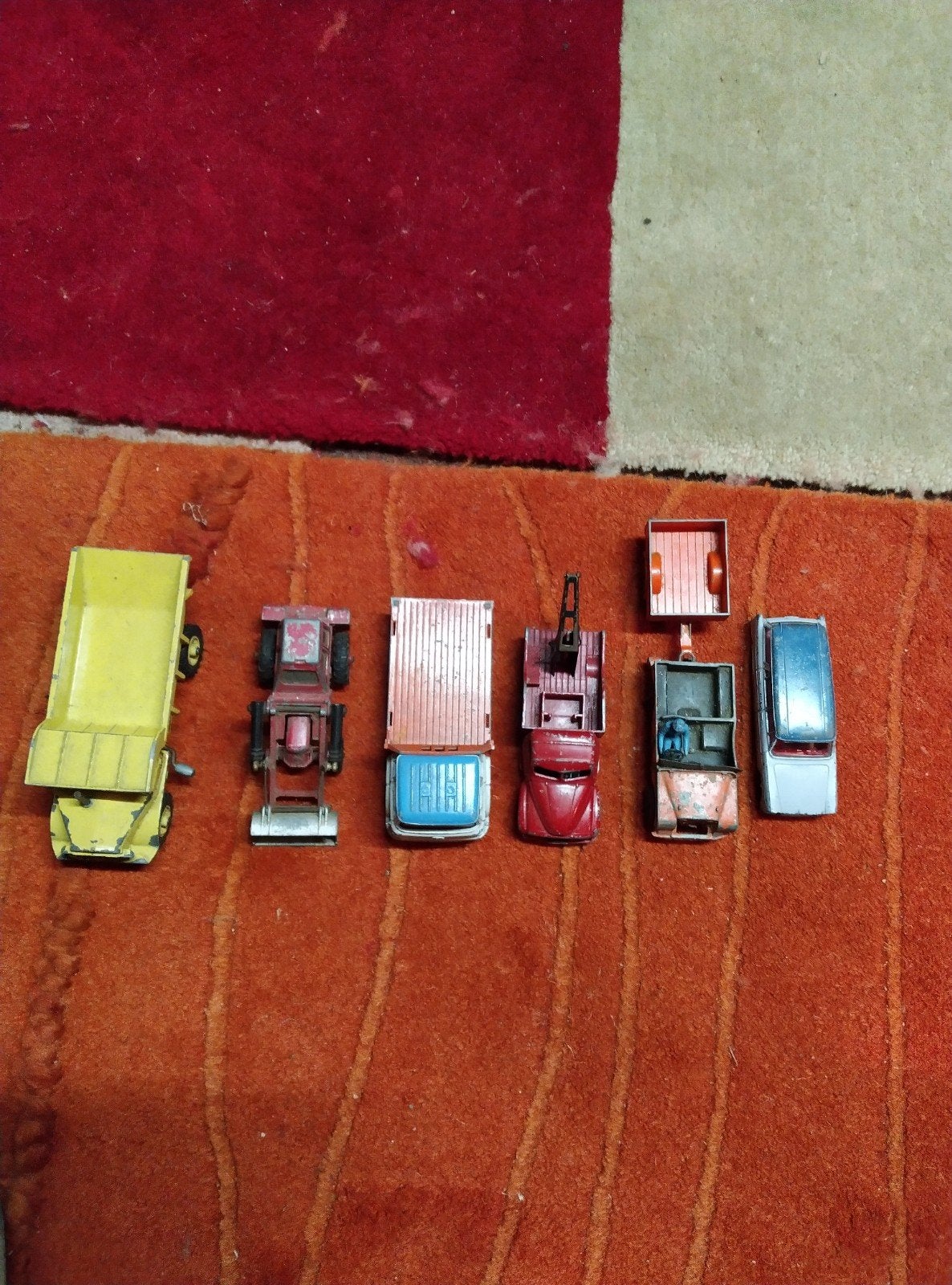 Dinky toys, Ophalen, Gebruikt