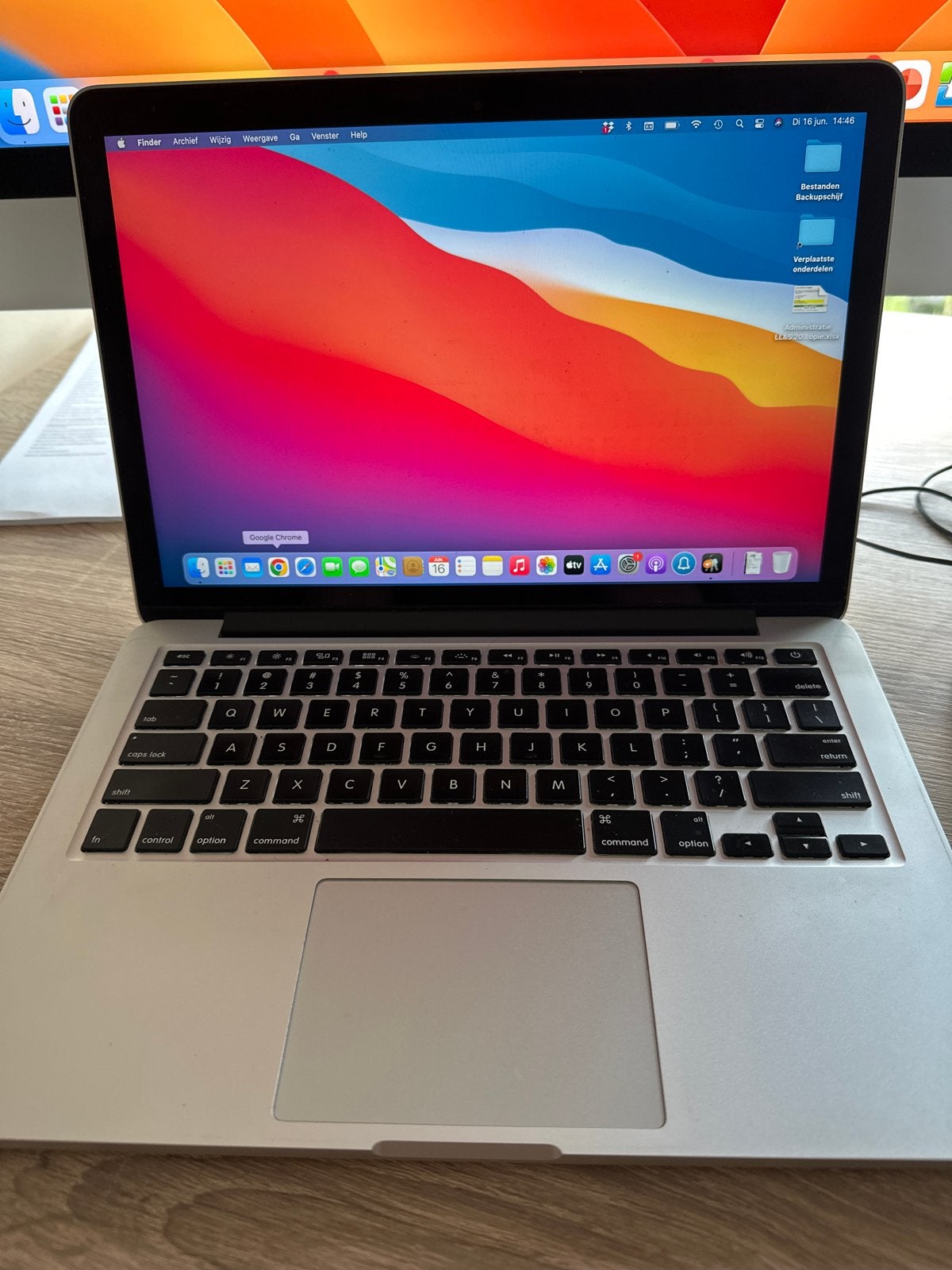 MacBook Pro (Retina, 13-inch, Early 2015) - 2.7 GHz i5, 256 GB, 2 tot 3 Ghz, Qwerty, 8 GB