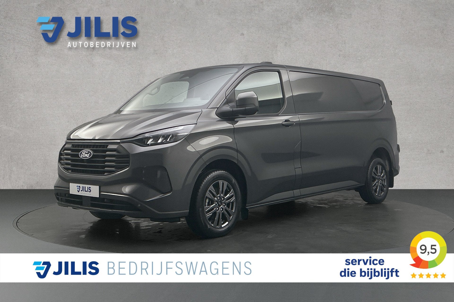Ford Transit Custom 340 2.5 PHEV L2H1 Limited | Stoelverwarm, Auto's, Stof, Gebruikt, Euro 6, 4 cilinders