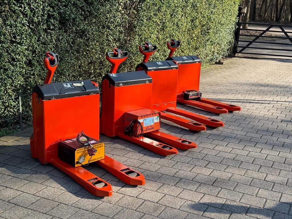 Linde pompwagens met lader! IN PRIJS VERLAAGD!! Al voor €400, Ophalen, Gebruikt