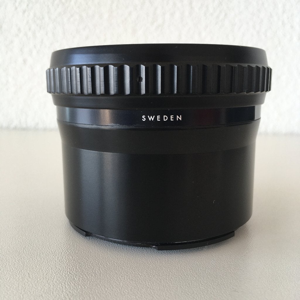 Hasselblad tussenring 55 in nieuwstaat met omrekentabel, Ophalen of Verzenden, Zo goed als nieuw, Overige merken, Overige typen