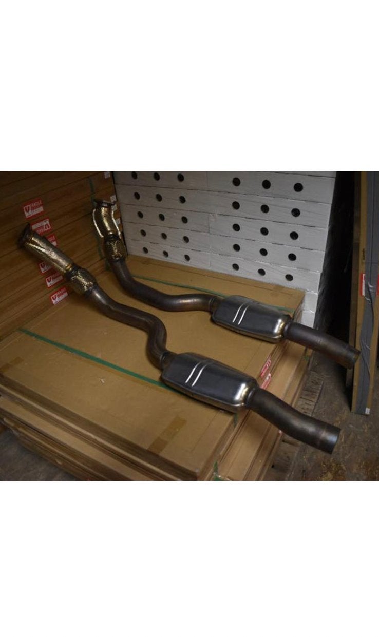 Originele Audi RS6 C8 Voordemper Uitlaat Links/Rechts, Ophalen of Verzenden