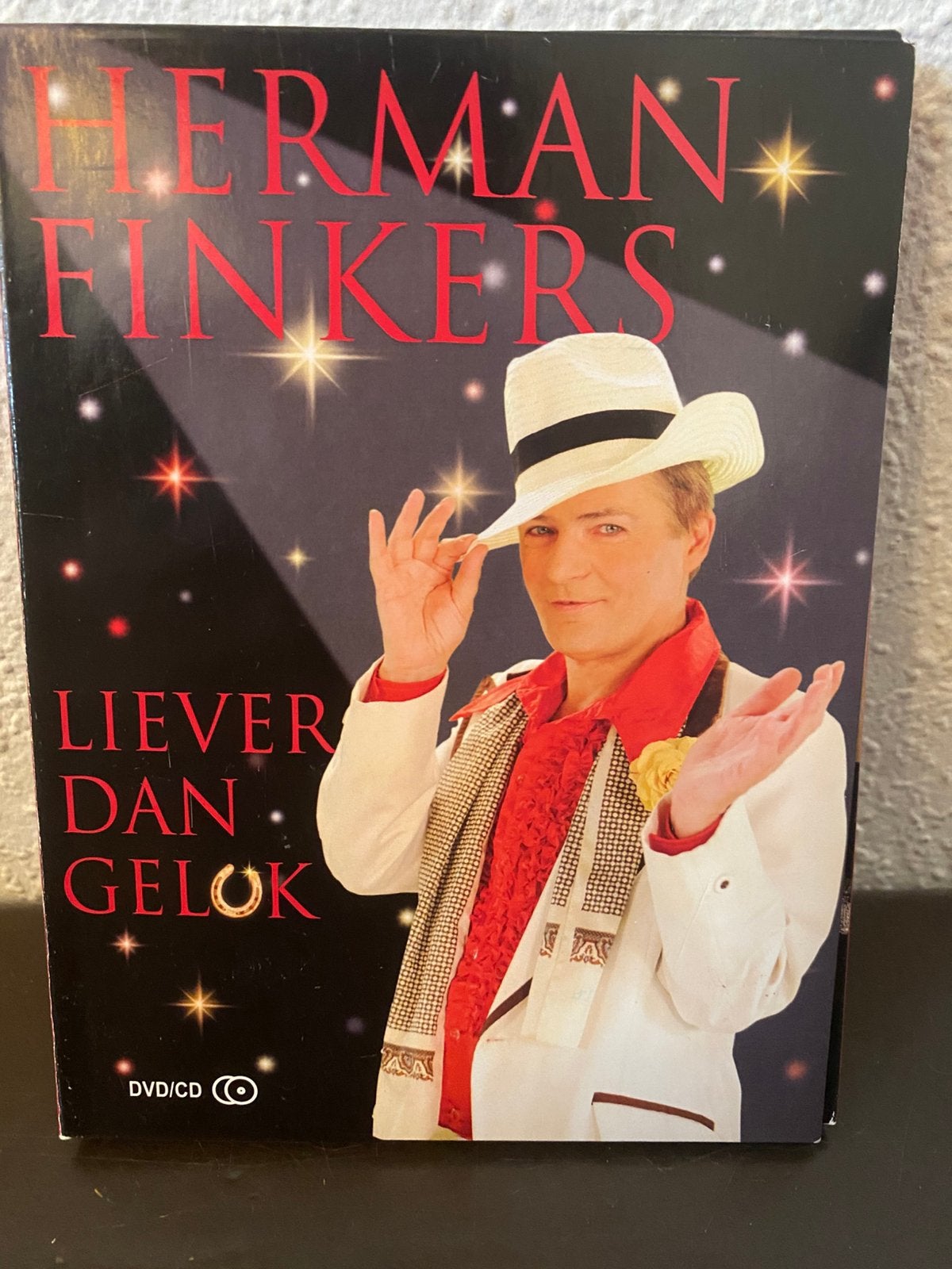Herman Finkers - Liever dan Geluk (DVD + CD), Cd's en Dvd's, Dvd's | Cabaret en Sketches, Alle leeftijden, Ophalen of Verzenden