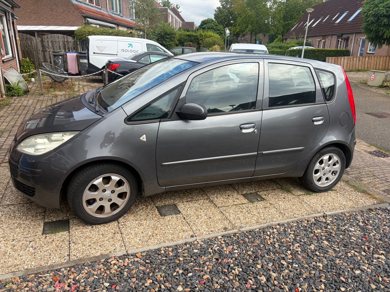 Mitsubishi Colt 1.3 CZ5 2007 Grijs, Auto's, 31 €/maand, Colt, Origineel Nederlands, Handgeschakeld