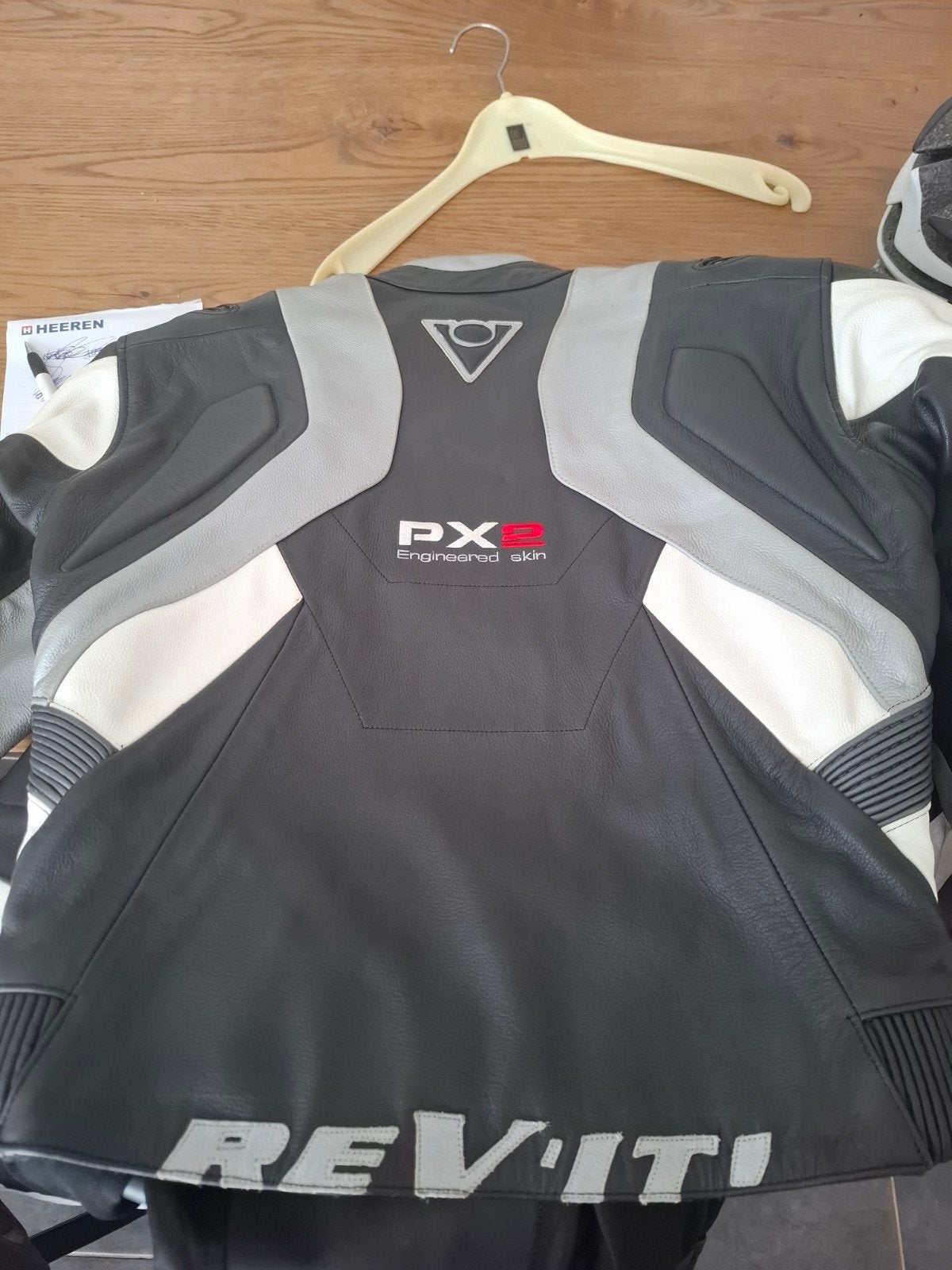 lederen motorjas Revit px2, Motoren, Kleding | Motorkleding, REV'IT!, Jas | leer, Ophalen of Verzenden, Dames