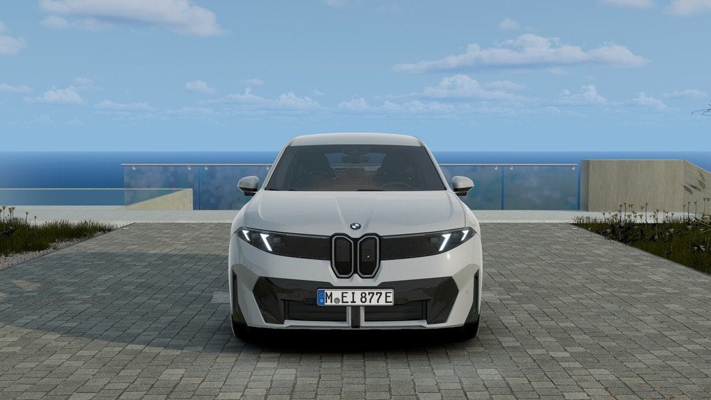 BMW iX3 40 eDrive M Sport / Trekhaak / Head-Up / Stuurverwar, Auto's, BMW, Automaat, Achterwielaandrijving, Zwart, Leder