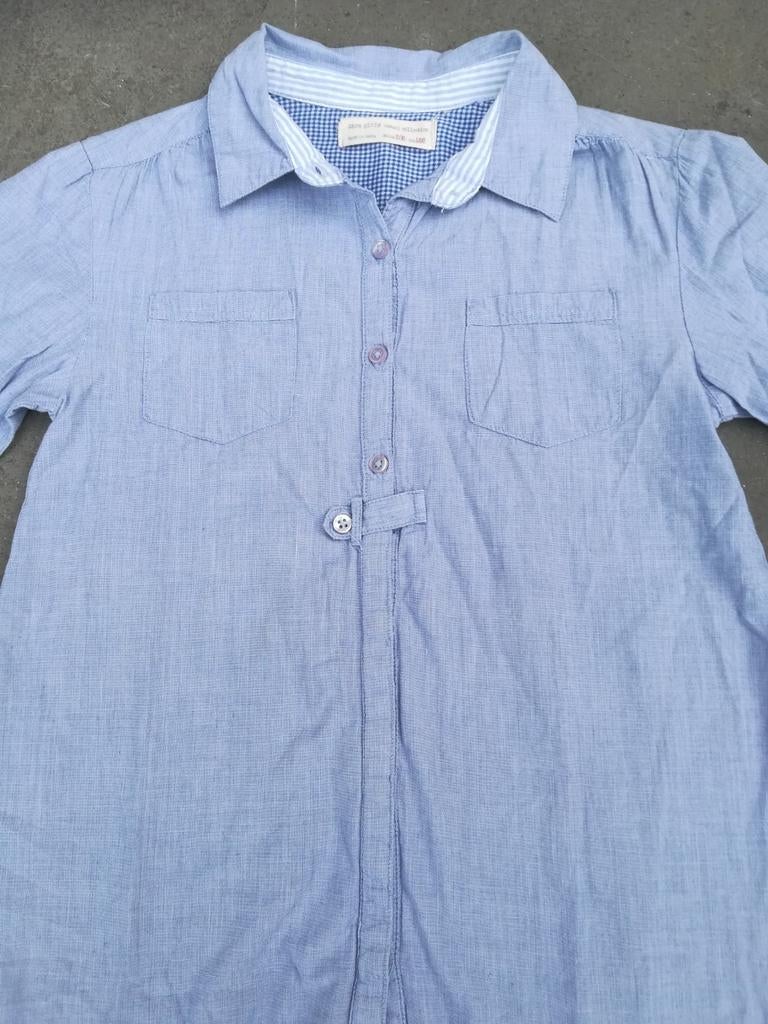 Lief blauw blousje, a-lijn. Zara girls, maat 128., Meisje, Overhemd of Blouse, Ophalen of Verzenden, Zo goed als nieuw