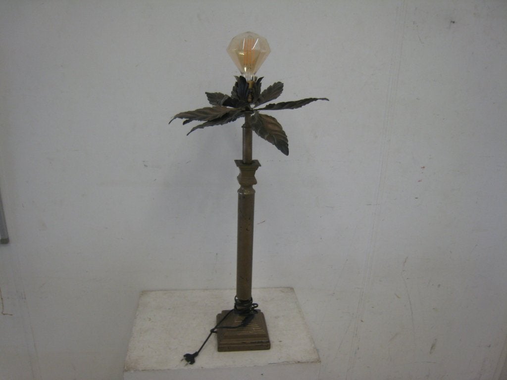 Vintage Hollywood Regency tafellamp, Willy Daro stijl, Niet ingevuld, Gebruikt, Niet ingevuld, Niet ingevuld