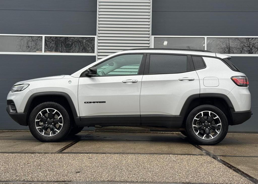 Jeep Compass 4xe 240 Plug-in Hybrid Electric Trailhawk |Came, Automaat, 12 maanden, Gebruikt, Leder en Stof
