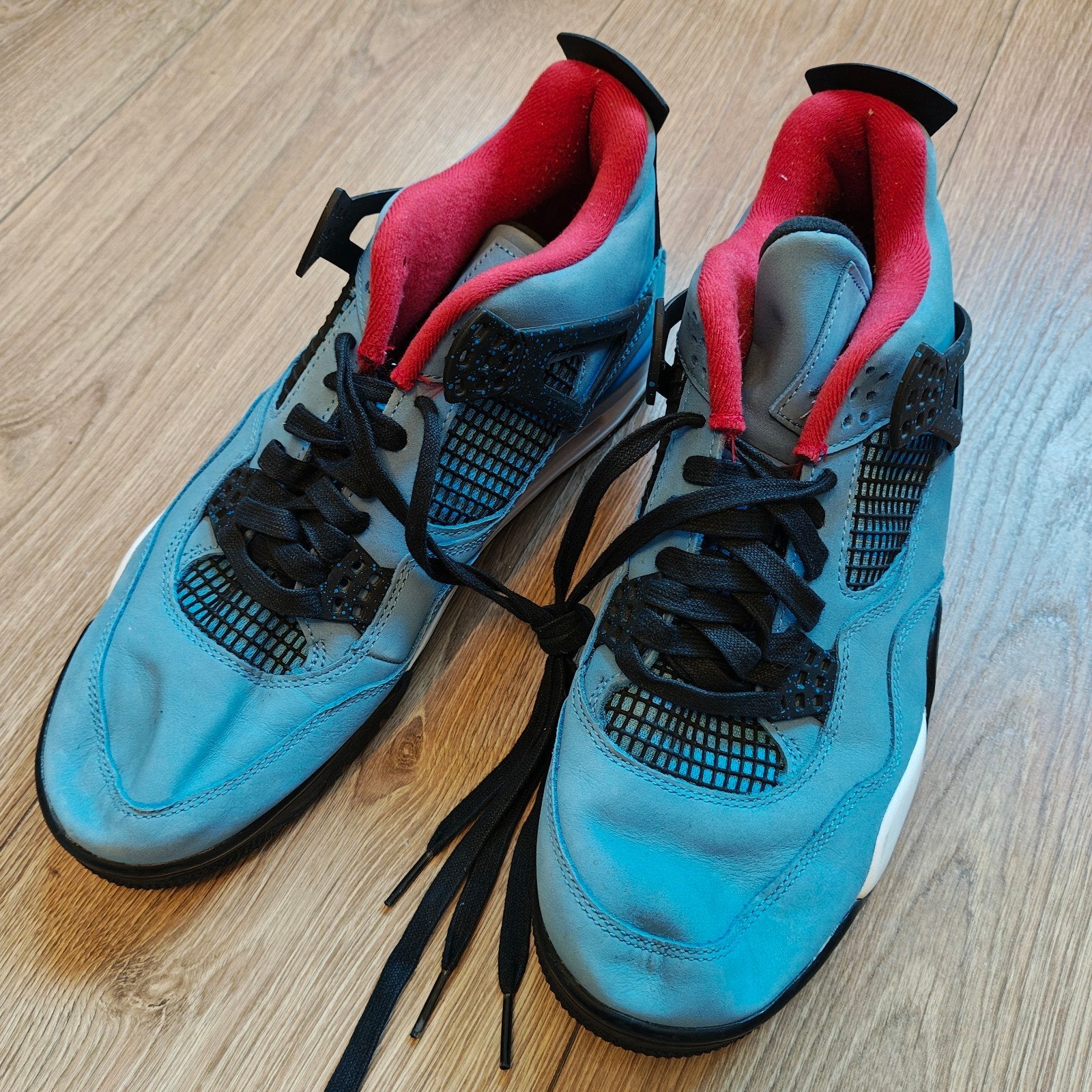 Nike Air Jordan 4 Retro Travis Scott Cactus Jack, Kleding | Heren, Ophalen of Verzenden, Sneakers of Gympen, Gedragen, Nike Jordan